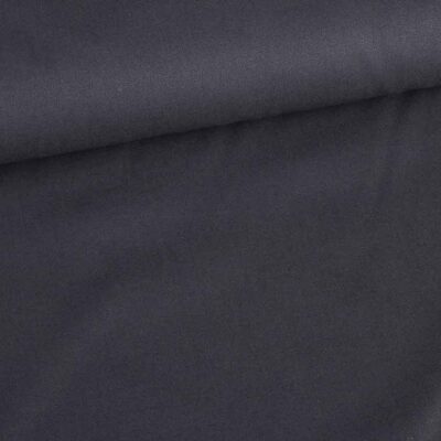 Woven cotton anthracite