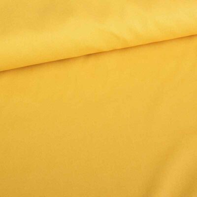 Woven cotton ochre yellow