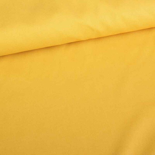 Woven cotton ochre yellow