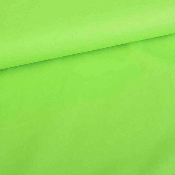 Woven cotton fabric lime