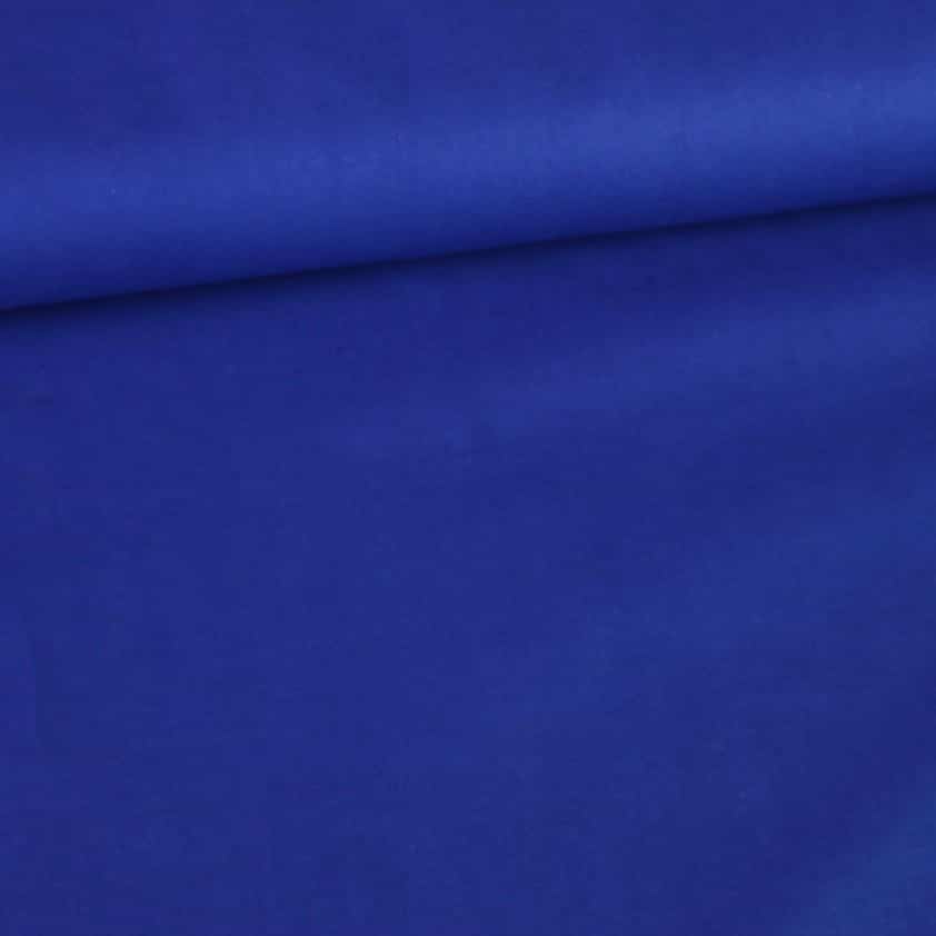 Woven cotton cobalt