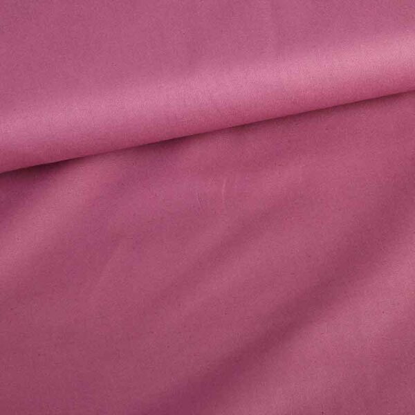Woven cotton old rose