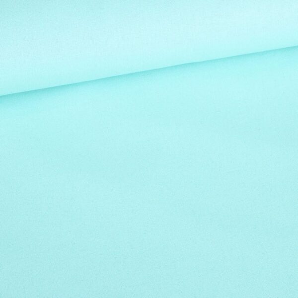 Woven cotton fabric mint