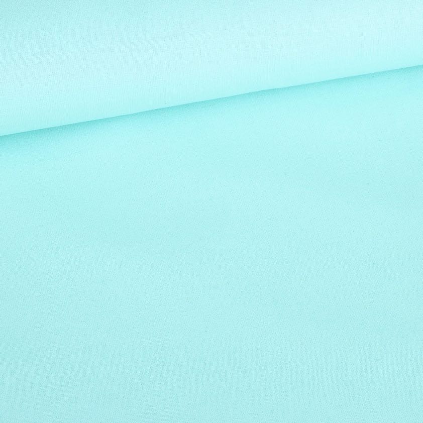 Woven cotton fabric mint