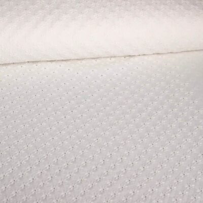 Broderie fabric off white/ecru