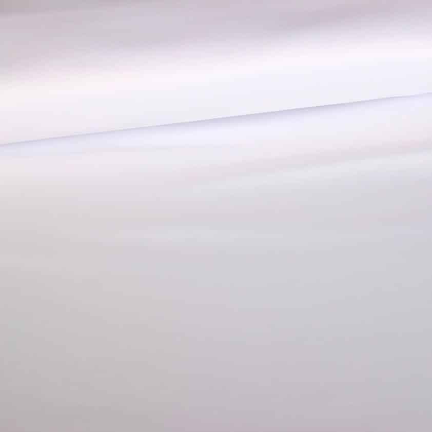 Bridal satin deluxe matt white