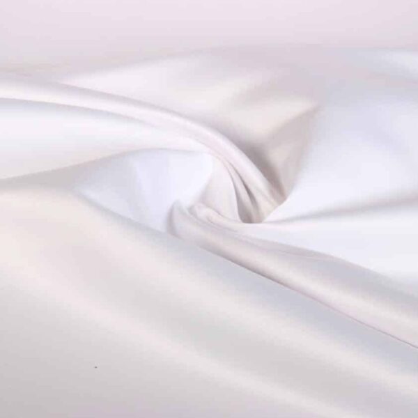 Bridal satin deluxe matt white
