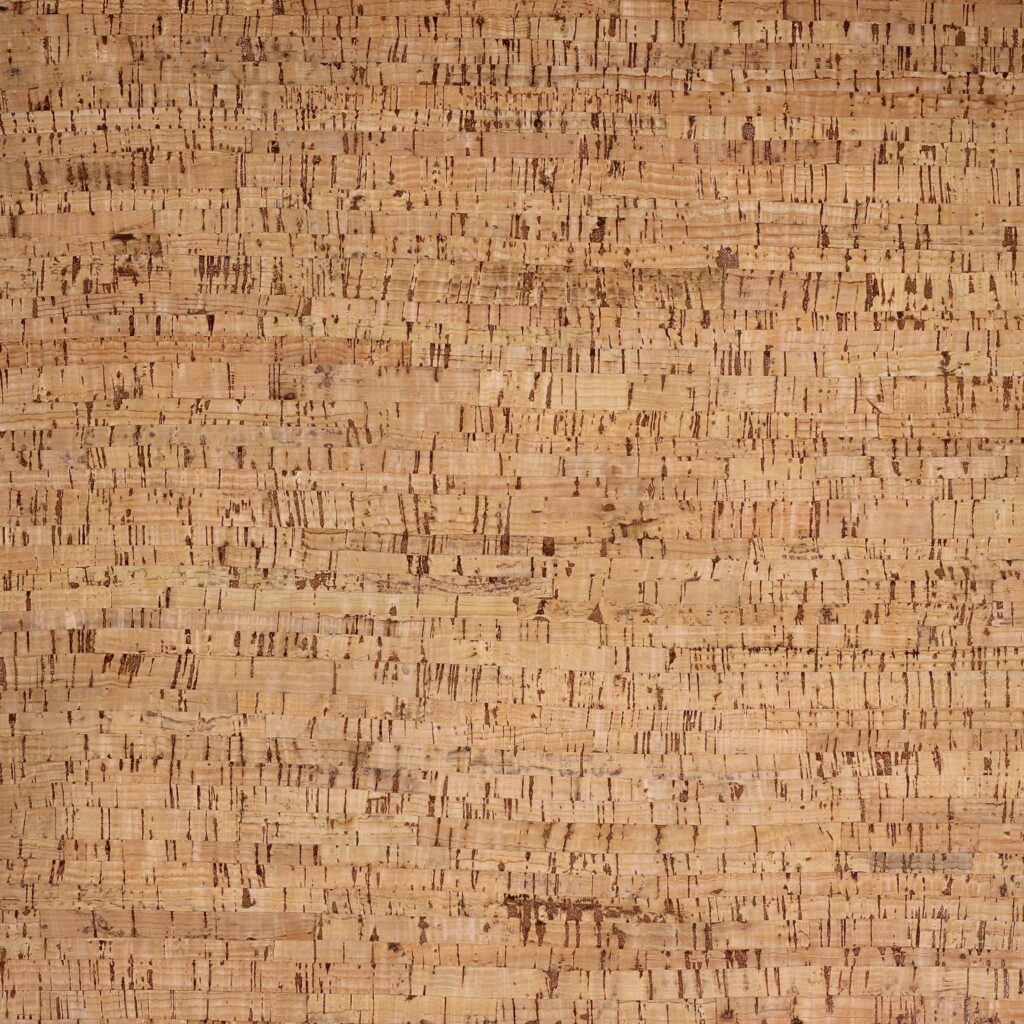 Cork fabric natural