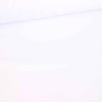 Terlenka fabric flame retardant white