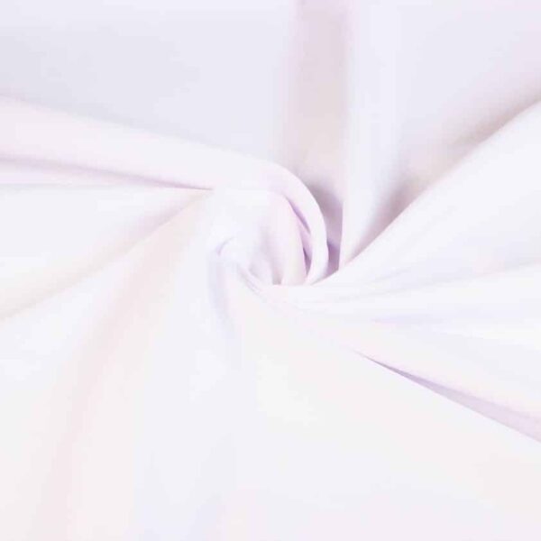 Terlenka fabric flame retardant white