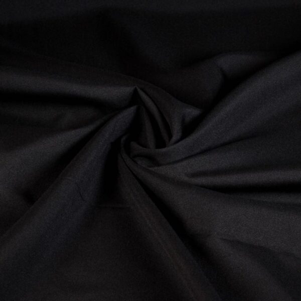Terlenka fabric black flame retardant