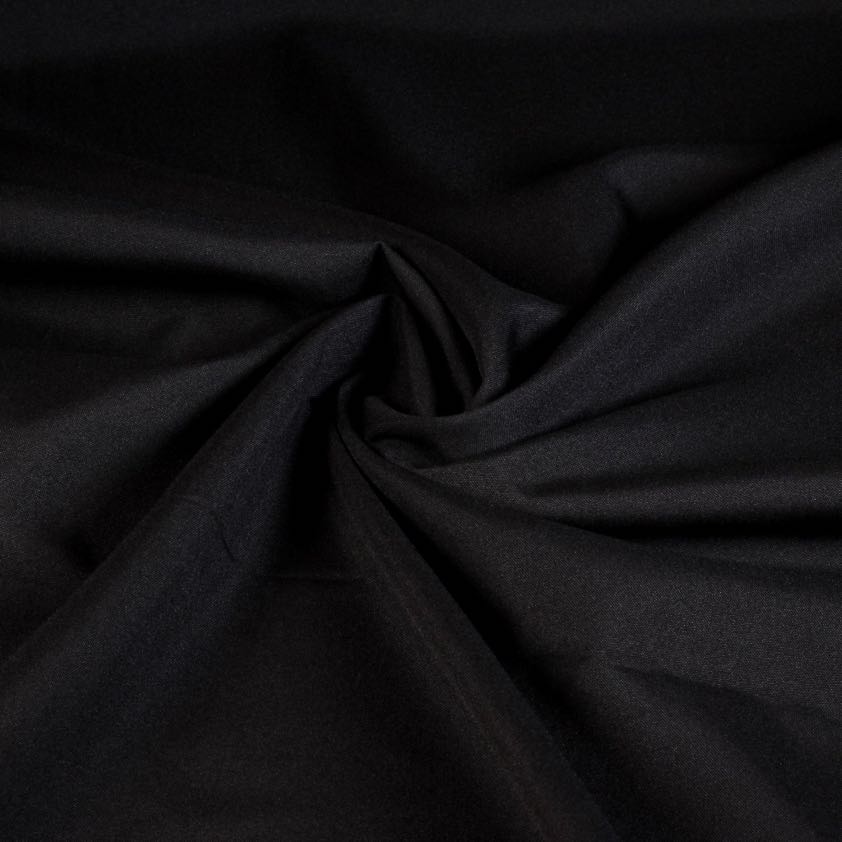Terlenka fabric black flame retardant