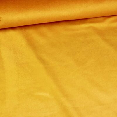 Minky fleece fabric ocker
