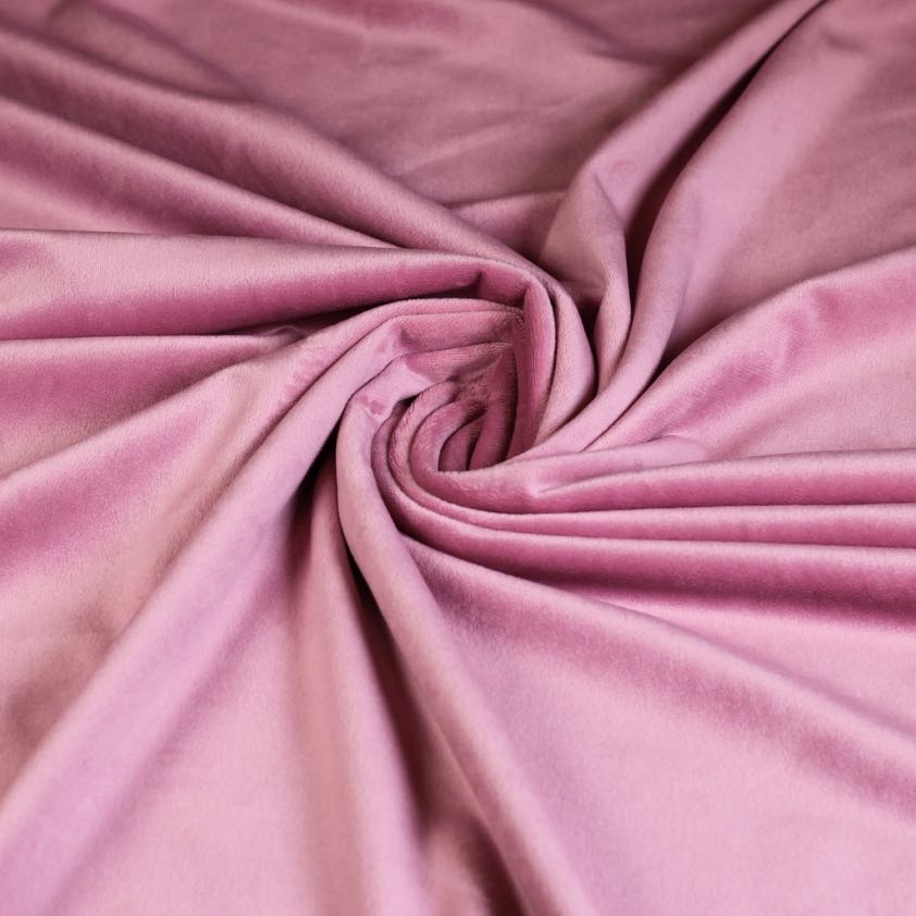 Minky fleece oud roze
