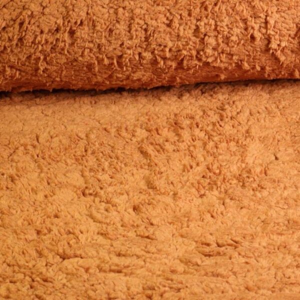 Borg Teddy fabric light brown