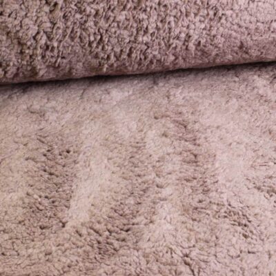 Borg Teddy fabric taupe