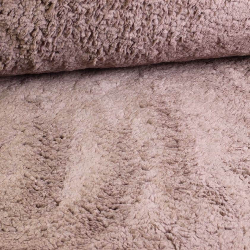 Borg Teddy fabric taupe