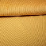 Corduroy stof oker