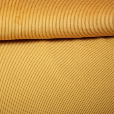 Corduroy fabric ochre
