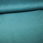 Corduroy stof petrol
