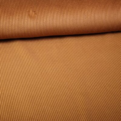 Corduroy fabric camel