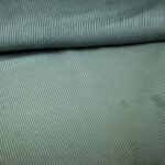 Corduroy stof donkergroen