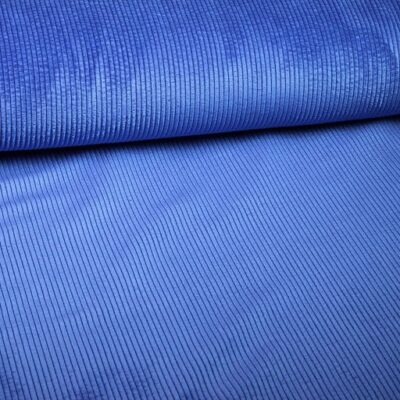 Corduroy fabric kobalt