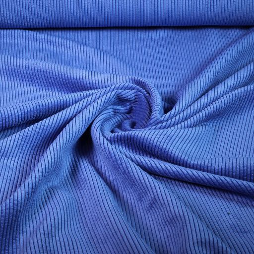Corduroy fabric kobalt