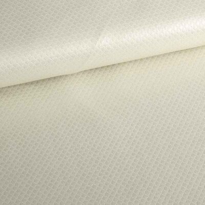 Jacquard mini check metallic ecru/silver