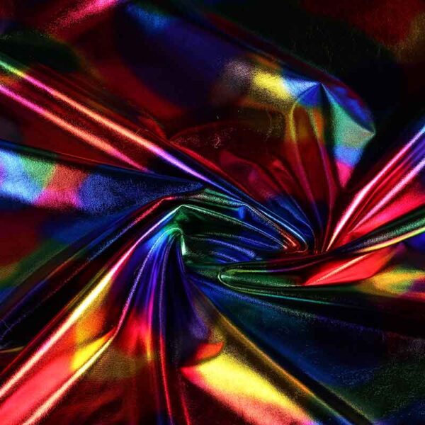 Stretch Lamée fabric multicolor