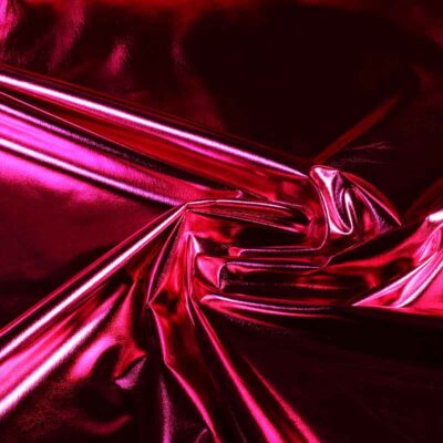 Stretch lamee fabric fuchsia
