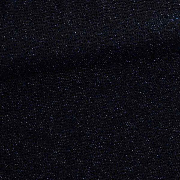 Stretch fabric glitter spot cobalt