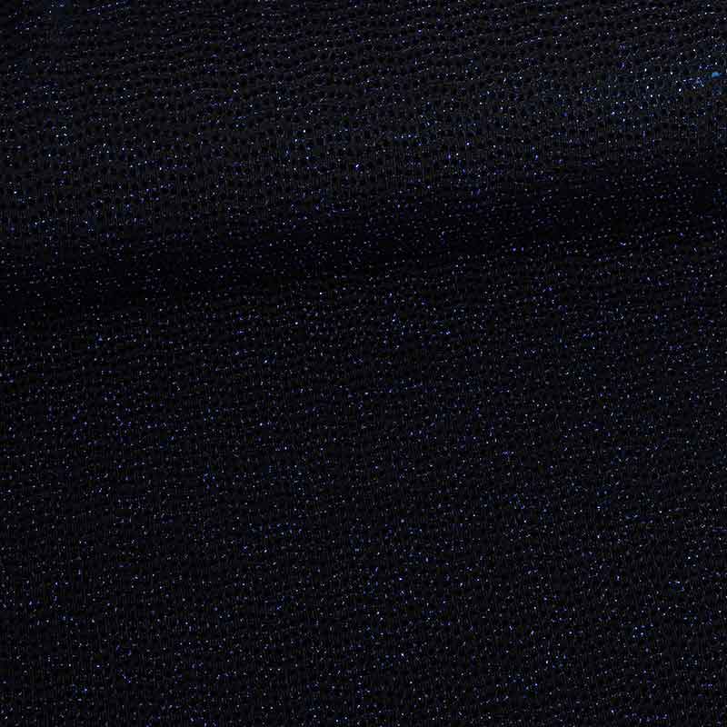 Stretch fabric glitter spot cobalt