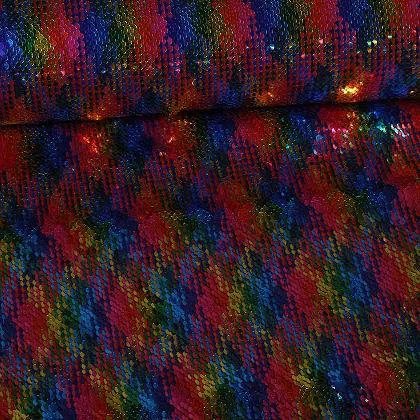 Sequin fabric multicolor