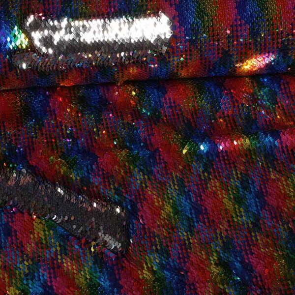 Sequin fabric multicolor