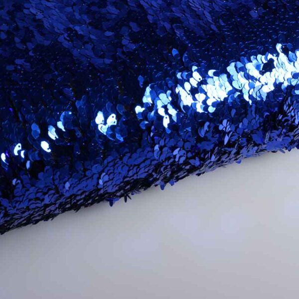Mesh fabric small droplets cobalt