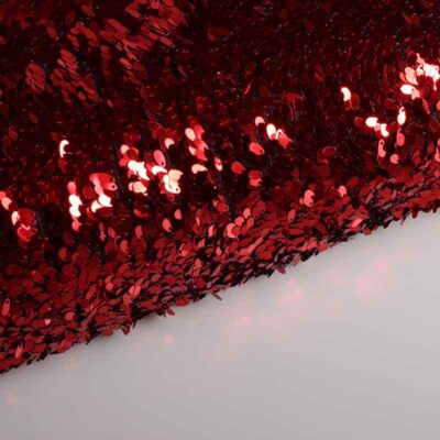 Mesh fabric drop red