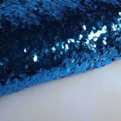 Mesh fabric with drops aqua