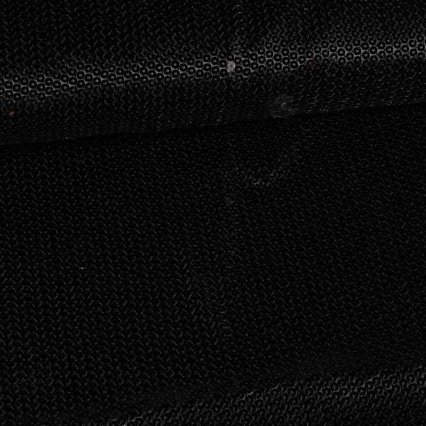 Satin fabric sequins all over black