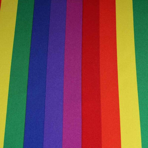 Terlenka fabric striped multicolor