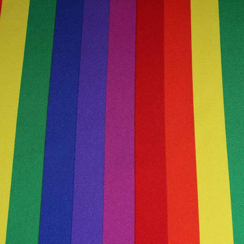 Terlenka fabric striped multicolor