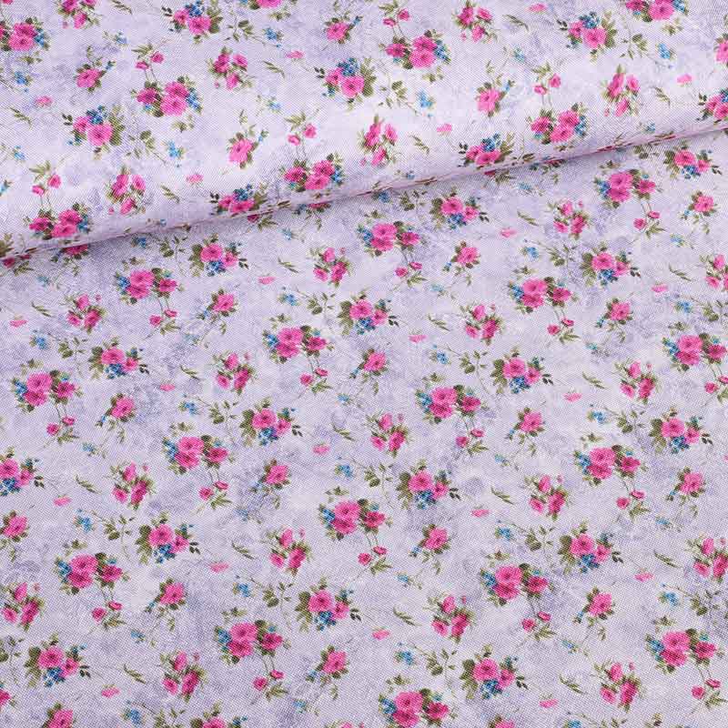 Terlenka Mille Fleur fabric lila