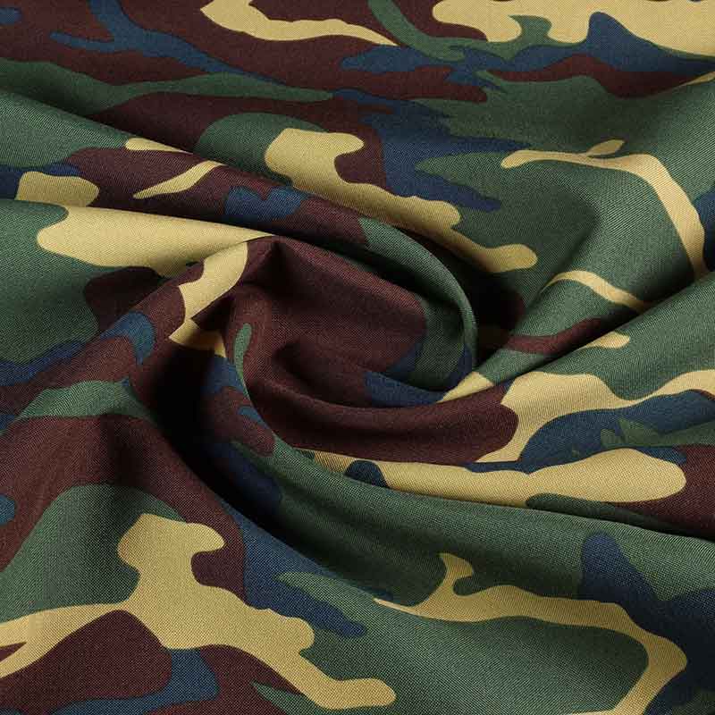 Terlenka fabric camouflage green