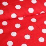 Terlenka grote stip rood wit