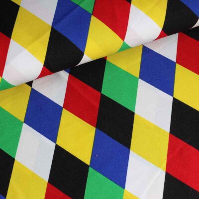 Terlenka fabric harlequin multicolor