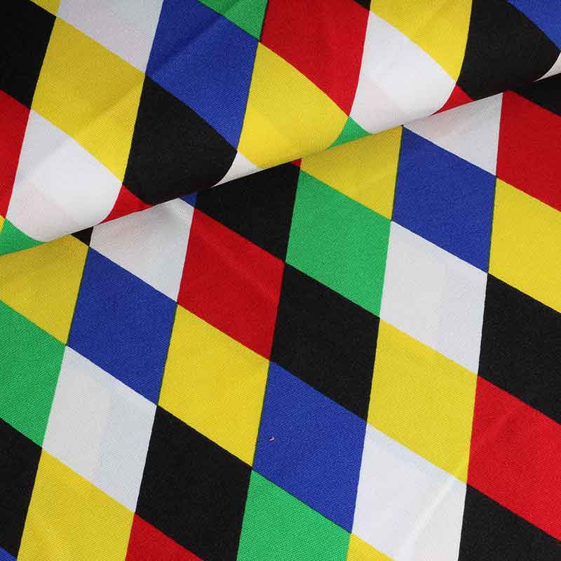 Terlenka fabric harlequin multicolor
