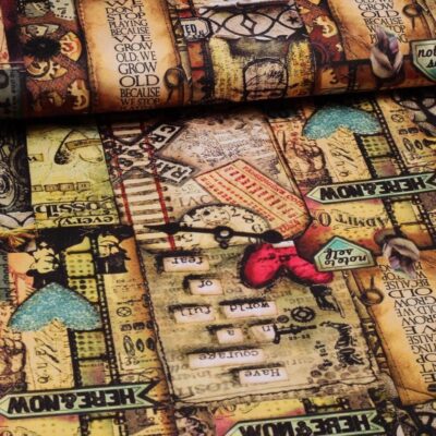 Terlenka fabric steampunk