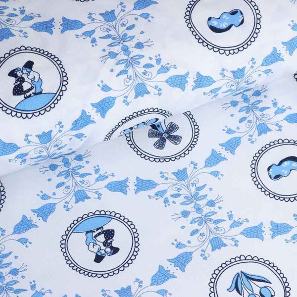 Terlenka fabric Delfts blue