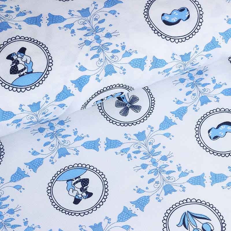 Terlenka fabric Delfts blue