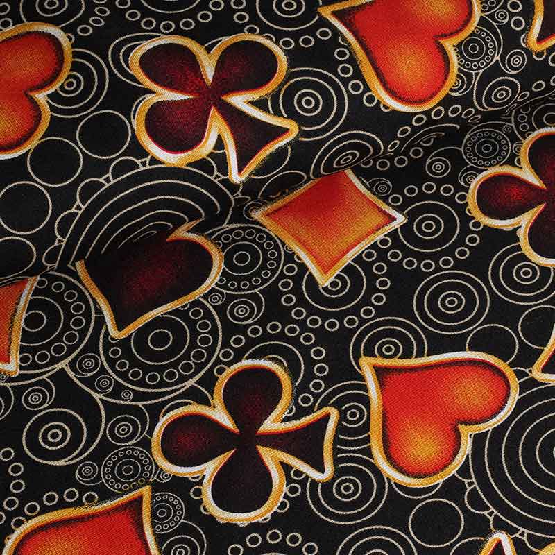 Terlenka fabric playing cards
